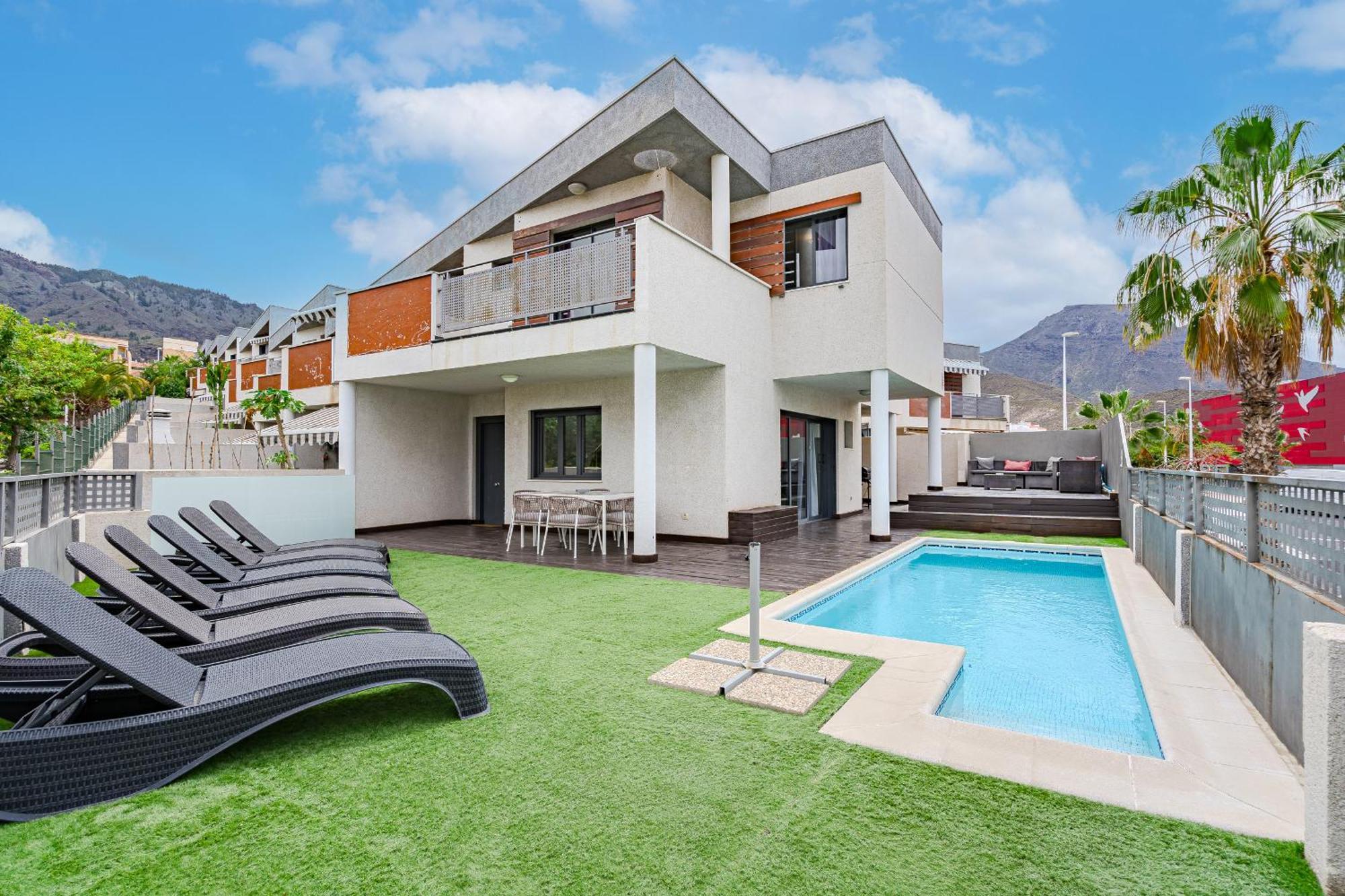 Casa independiente con piscina privada Costa Adeje  Esterno foto